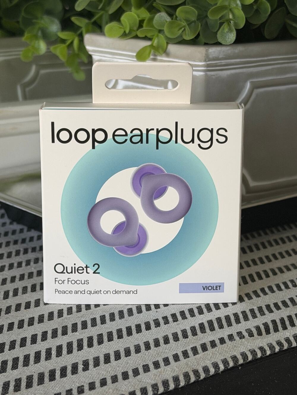 Loop Quiet 2 Earplugs Violet Purple Noise Reduction Sleep Focus Brand New Sealed